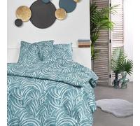 Parure de lit - TODAY - Sunshine - 100% Coton - Bleu - Autres motifs