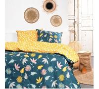 Parure de lit - TODAY - Sunshine - 119461 - 2 personnes - 240x220cm - Coton - Imprimé 11.42