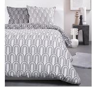 Parure de lit - TODAY - Sunshine - 116495 - 2 personnes - 220x240 cm - Coton - Imprimé 9.53 Imprimé