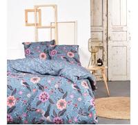 Parure de lit - TODAY Sunshine - 240x220 cm - 2 personnes - coton imprimé floral