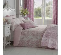 Parure de lit - Toile de Jouy - Rose - 260 x 220 cm