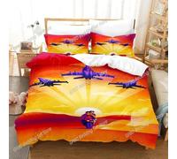 Parure De Lit Top Gun Maverick Avec Housse De Couette Et Taie D'oreiller, Impression 3d, Pour Lit King Size Et Queen Size
