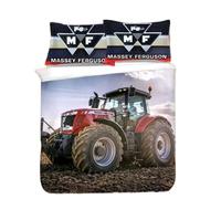 Parure De Lit Tracteur Avec Housse De Couette Et Housse De Couette Pour Garcon , Motif Tracteur, Motif Camion, Motif Chariot À Outils Agricoles