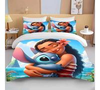 Parure De Lit Vaiana Frozen Pour Filles, Housse De Couette Et Taie D'oreiller, Motif Princesse Stitch, Decoration Pour Chambre D'enfant