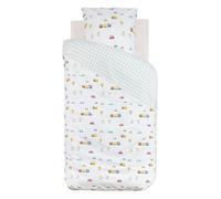 Atmosphera - Parure de lit enfant Telma Voitures 140 x 200 cm 2 pièces Multicolore