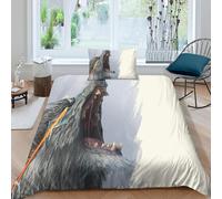 Parure De Lit Wild Hearts Pour Enfants Et Adolescents, Motif Dessin Anime, Housse De Couette Avec Personnage De Jeu Populaire, Housse De Couette En Microfibre Avec Fermeture Éclair