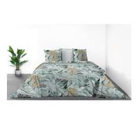 Parure de lit - Zelia - 220x240 cm - 100% Coton Bio - 3 pièces - Lavable à 40°
