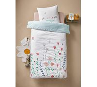 Parure enfant Magicouette FLOWERS, avec coton recyclé multicolore 140X150