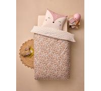 Parure enfant Magicouette RETROFLOWER blanc imprimé 140X150