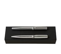 Parure Gear Chrome (stylo bille & stylo roller)