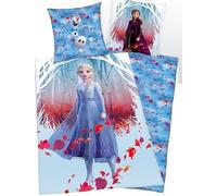 Parure Housse de Couette 140 x 200 cm La Reine des Neiges | 1 x Housse d'oreiller 63 x 63 cm Frozen 2 (fr90017-frozen6)