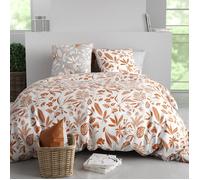 Parure housse de couette 3pcs 260x240cm 100% coton 57fils kaylie