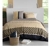Parure Housse De Couette 3pcs 260x240cm 100% Coton 57fils Luxore