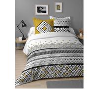Parure Housse de Couette Beely - Marque - Modèle - Géométriques - Coton 57 fils