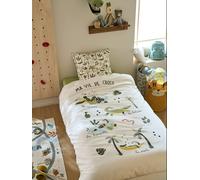 Parure housse de couette enfant et taie d'oreiller TREK multicolore 140X200 50X75