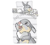 Parure Housse de Couette + Taie "" Pan Pan de Bambi"" cde508 - 100 x 155 cm