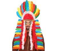 Parure Indien Multicouleur 29x90 Cm (Taille Unique) Multicolore
