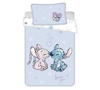 Parure Lilo et Stitch Violet Linge de lit enfant (lit bébé) 100×135 cm, 40×60 cm Numéro d'article : JFK036365
