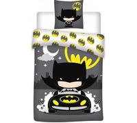 Parure lit Housse de couette réversible BATMAN pour enfant 140x200cm comics