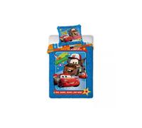 Parure lit Housse de couette réversible DISNEY CARS 100x135cm 100% Coton