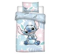 Parure lit Housse de couette réversible disney LILO ET STITCH 100x140cm - 100% coton & enfant bébé