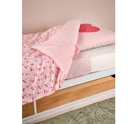 Parure Magicouette CERISE avec coton recyclé rose imprimé 140X150