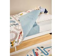 Parure Magicouette CIRCUIT VOITURE, avec coton recyclé blanc imprimé 140X150