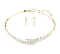 Parure Mesmera, Parure (2), Taille marquise, Blanc, Doré à l’or 18 carats (750/1000) OS