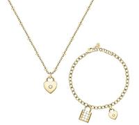 Parure - MORELLATO - Collier et Bracelet en Acier Jaune - Femme