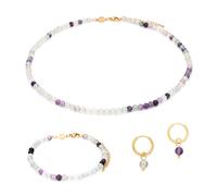 Parure serena en pierres fluorite
