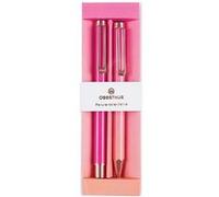 Parure Stylos roller et bille Carmen Fuchsia Oberthur G