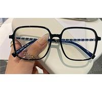 PARWANA Lunettes de Lecture carrées surdimensionnées, Anti lumière Bleue, for lecteurs d'ordinateur, Mode, Grand Miroir à lumière Plate, presbytes (Color : C2, Size : +200)