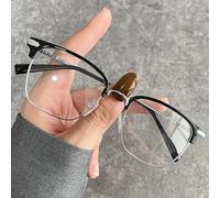 PARWANA Lunettes de Lecture Mignonnes, Anti-lumière Bleue, lecteurs d'ordinateur, Anti-Fatigue oculaire, Miroir à lumière Plate for Femmes/Hommes (Color : C1, Size : +0.00)