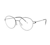 PARWANA Lunettes de Lecture Rondes rétro for Ordinateur, Anti-Fatigue oculaire, Blocage de la lumière Bleue, Miroir à lumière Plate, presbytes (Color : Black, Size : +200)