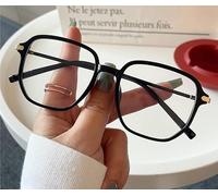 PARWANA Lunettes de Lecture surdimensionnées Anti-lumière Bleue, lecteurs d'ordinateur HD, Vision Claire, lumière Plate, Miroir (Color : C1, Size : +0.00)