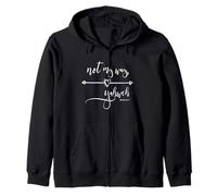 Pas à ma façon Yahvé Foi chrétienne Filles religieuses Yahvé Sweat à Capuche
