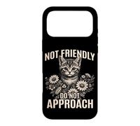 Pas Amical, ne Vous approchez Pas d'un Chat Sarcastique et Antisocial Coque pour iPhone 17 Pro Max