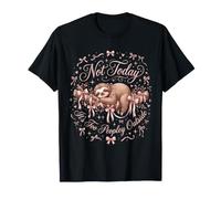 Pas Aujourd'hui, il y a trop de Monde en Dehors de Introverti Sloth T-Shirt