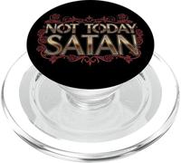 Pas aujourd'hui Satan - Design d'attitude sarcastique drôle et audacieux PopSockets PopGrip pour MagSafe
