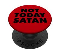 Pas Aujourd'hui Satan PopSockets PopGrip Adhésif
