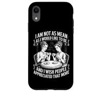 Pas Aussi méchant Que Je Voudrais être introverti Ironic Office Coque pour iPhone XR