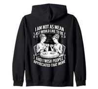 Pas Aussi méchant Que Je Voudrais être introverti Ironic Office Sweat à Capuche