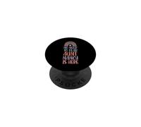 Pas Besoin de craindre : Tante Nancy est là. Prénom : Rainbow Auntie PopSockets PopGrip Adhésif