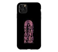 Pas Besoin de craindre, Tante Nora est là. Prénom : Rainbow Auntie Coque pour iPhone 11 Pro Max