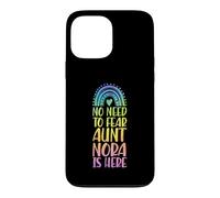 Pas Besoin de craindre, Tante Nora est là. Prénom : Rainbow Auntie Coque pour iPhone 13 Pro Max