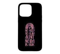 Pas Besoin de craindre, Tante Nora est là. Prénom : Rainbow Auntie Coque pour iPhone 15 Pro Max