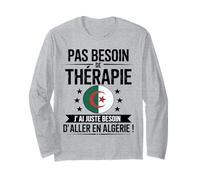 Pas Besoin De Thérapie Aller en Algérie Cadeau Algérien Manche Longue