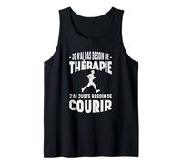 Pas Besoin de Thérapie Besoin de Courir Humour Running Débardeur