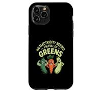 Pas Besoin d'électricité, Je suis Plein de légumes Verts végétaliens Coque pour iPhone 11 Pro