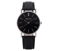 pas cher montres bracelet cadran montre homme quartz cuir montre, E, taille unique
